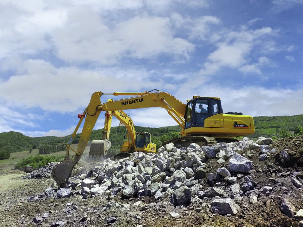 High Quality Digger Shantui Crawler Excavator with Hydraulic System