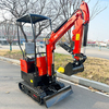 Mini Excavator 1 Ton 2 Ton 3 Ton Digger Bagger with Various Attachments for Sale