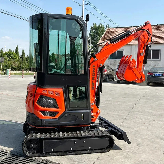 Mini Digger Mini Excavator and Hydraulic Thumb Hitch Leveling Bucket 2.5 Ton for Sale