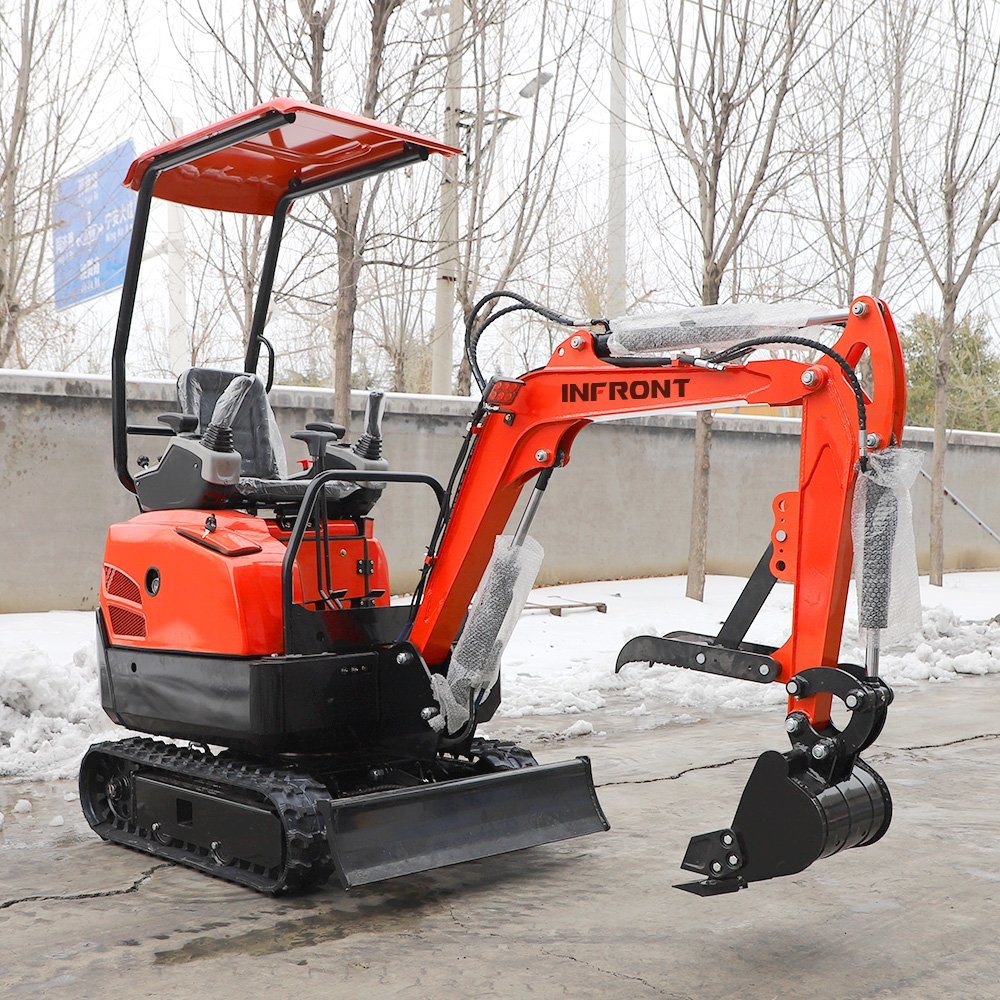 High Performance Hydraulic Backhoe Garden Towable 1.2electric Excavator