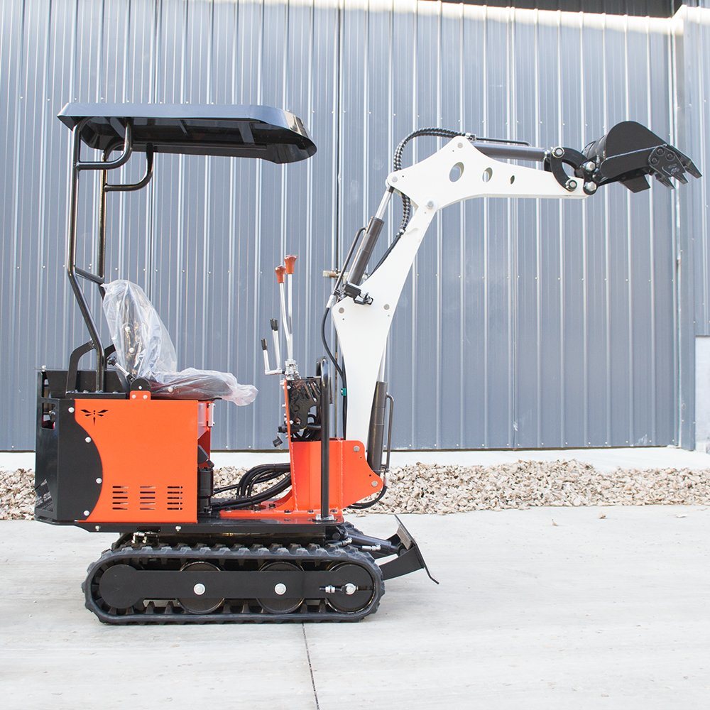 Free Shipping 1000kg Hydraulic Mini Excavator with Competitive Prices