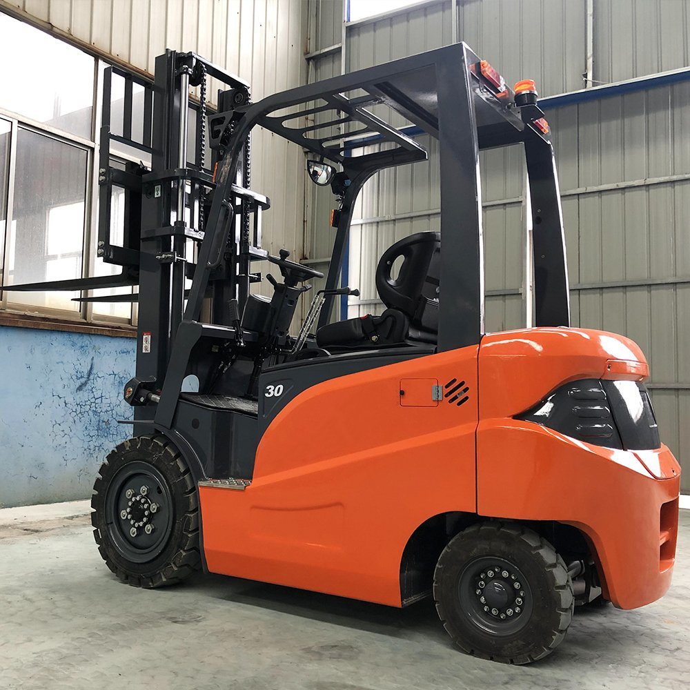 Hot Sale Full Small Electric Triplex Pallet Forklift with Truck