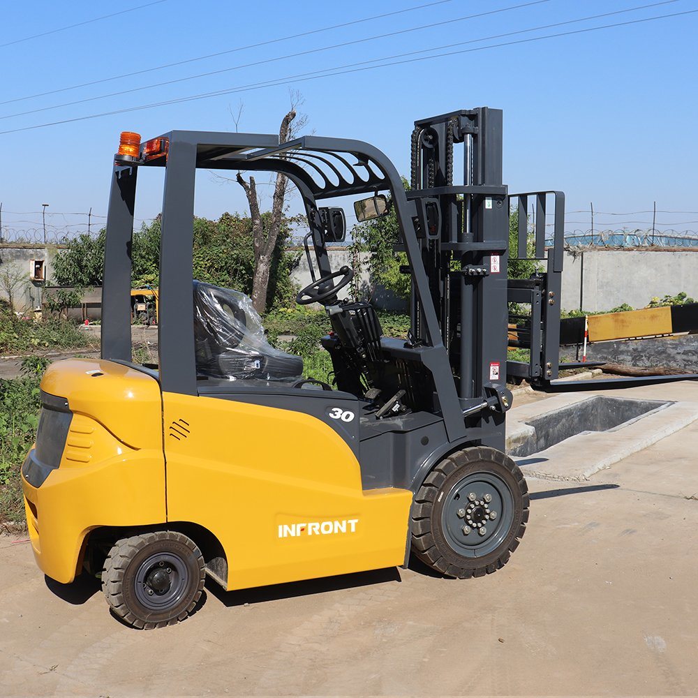 Hot Sale Full Small Electric Triplex Pallet Forklift with Truck