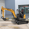 3.5 Ton Mini Excavator Mini Digger CE/EPA China Wholesale Excavadora 1 Ton 2 Ton Prices Thumb Bucket for Sale