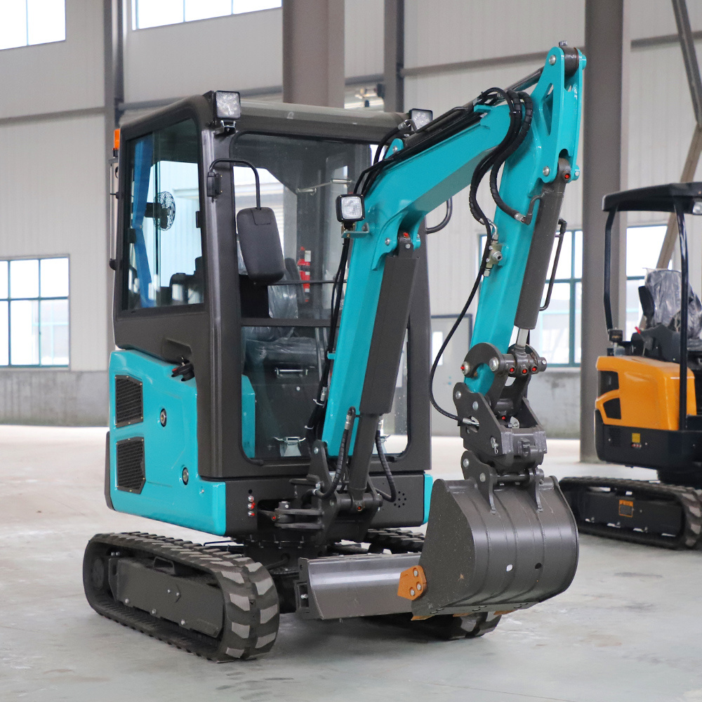 Free Shipping EPA Excavator 2 Ton Kubota Engine Crawler Digger Farm Used Minibagger 1 Ton Mini Excavator Machine for Sale