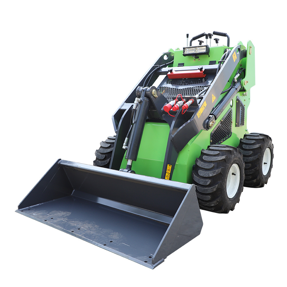 Factory Hot Small Skid Steer Front Loader with Bucket Compact Skid Steer Loader Attachment Mini Skid Steer on Sale