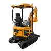 Hot Sale China 1.8 Ton Cheap Koop Engine Mini Cabin Excavator Digger with Quick Hitch/Hydraulic/Crawler/CE/Diesel Gasoline/