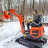 Hot Sell 1.8 Ton Small Digger New Construction Machinery Small Excavator Factory Price Mini Crawler Excavator