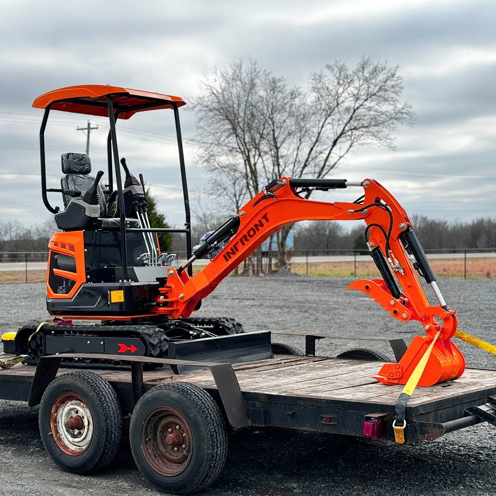 Hot Sell 1.8 Ton Small Digger New Construction Machinery Small Excavator Factory Price Mini Crawler Excavator