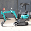 3.5 Ton Mini Excavator 1 Ton 2 Ton Famous Engine Digger Excavator Mini Pelle Chinese Used Small Excavator Machine