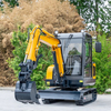 Fast Delivery 1.6 Ton Small Hydraulic Crawler Mini Excavator