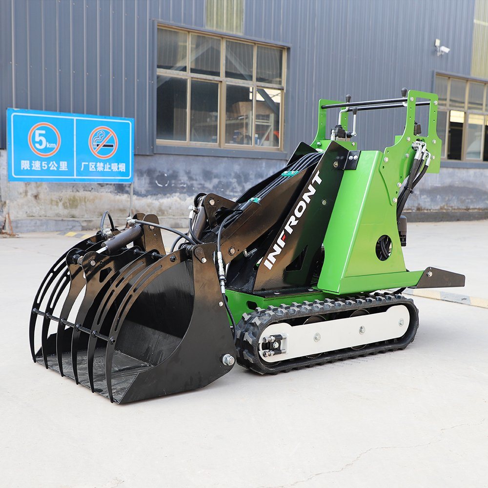 EPA Approved Mini From China 2 Ton 3 Ton Skid Steer Loaders with Reliable Engine Pump Features Bucket Attachment