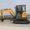 EPA/Euro 5 Chinese Used Mini Excavator 2ton 1ton 1.5 Ton Excavator Cabin Mini Digger for Sale