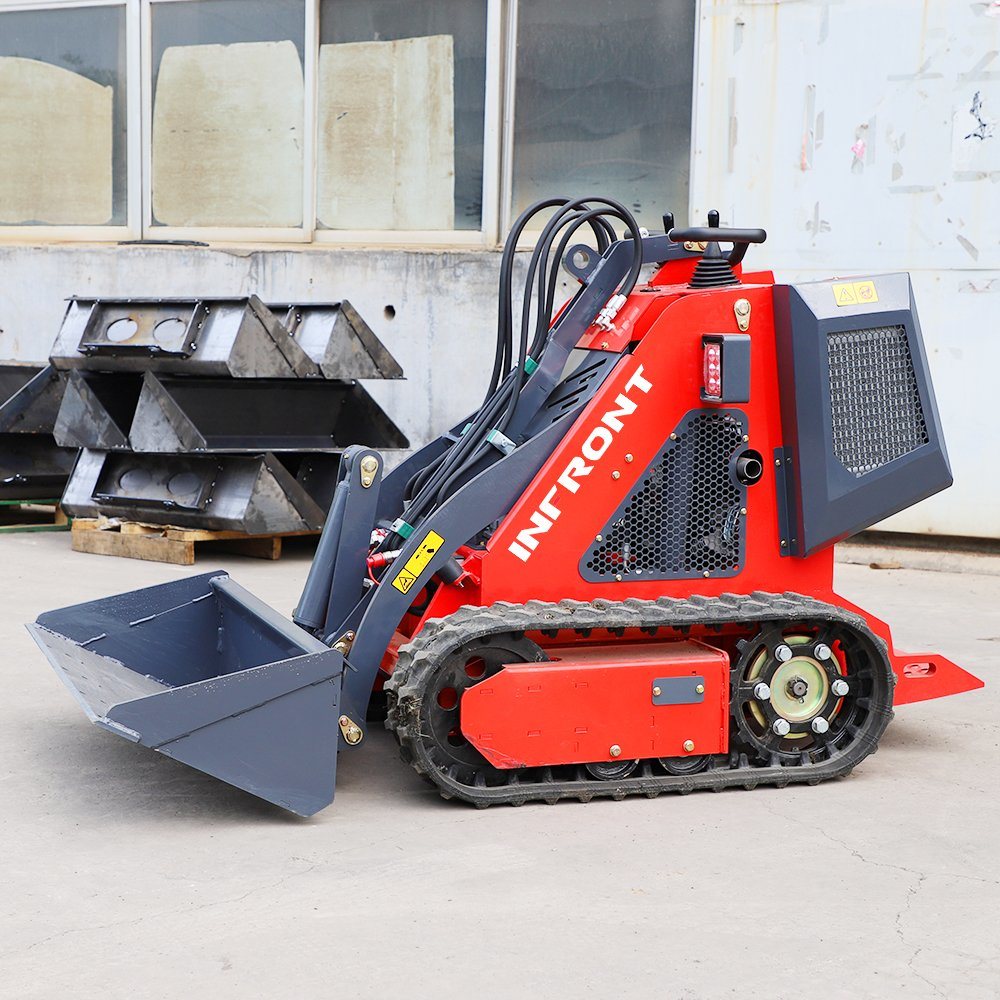 EPA Certified Small Skid Steer Front Crawler Type Mini Skid Steer Loader with Reliable Wheel Type Engine Motor Pump for Farms