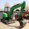 Powerful Mini Excavator 3.5 Tons with Thumb Clip Durable Digger Wholesale Competitive Prices with Free Shipping