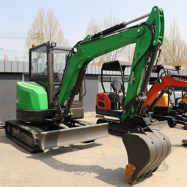 Powerful Mini Excavator 3.5 Tons with Thumb Clip Durable Digger Wholesale Competitive Prices with Free Shipping