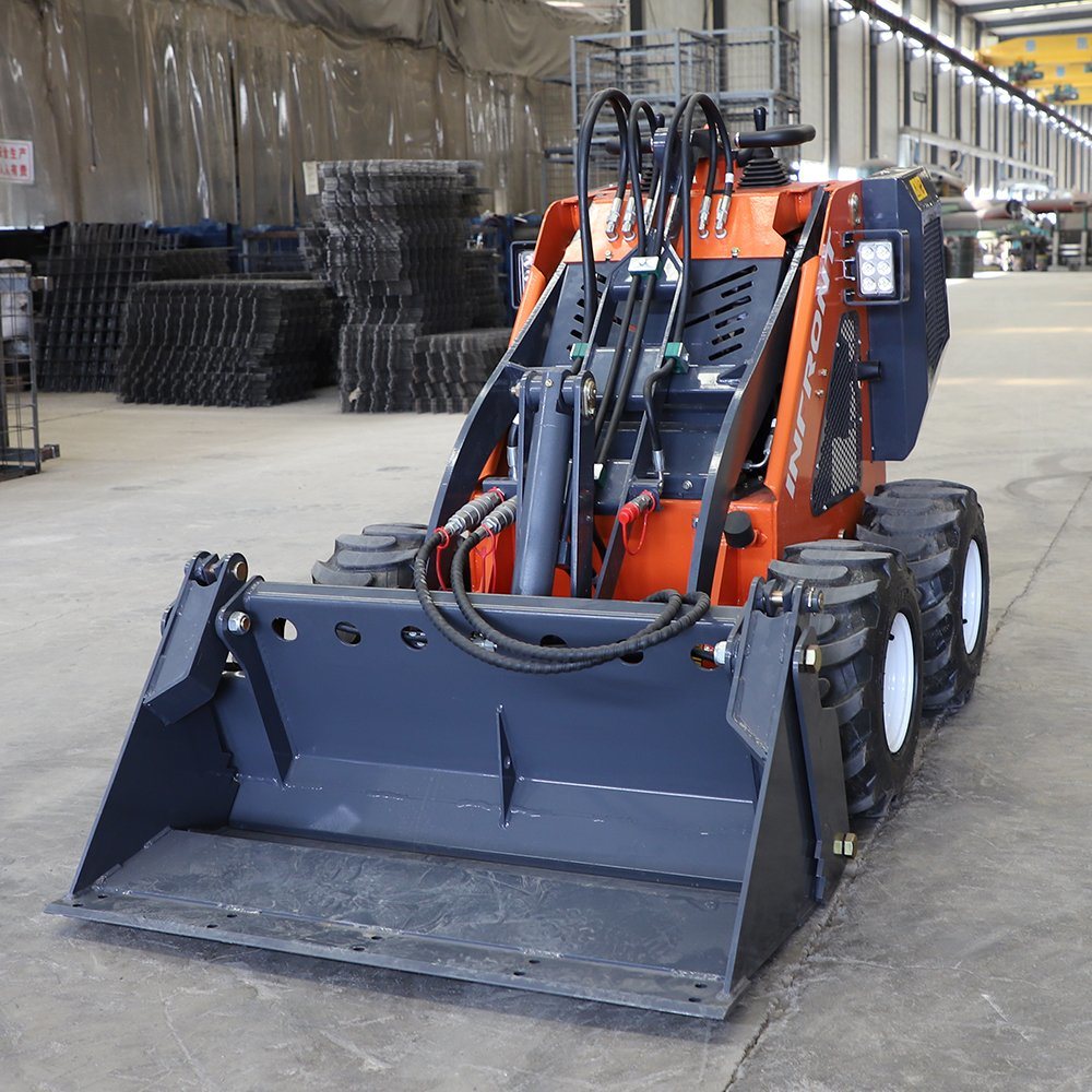 Free Shipping Cheap EPA Engine Wheel Loader Diesel Mini Skid Steer Track Loader with Track