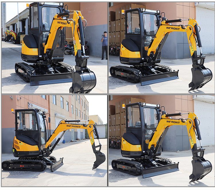 Powerful Mini Excavator 3.5 Tons with Thumb Clip Durable Digger Wholesale Competitive Prices with Free Shipping