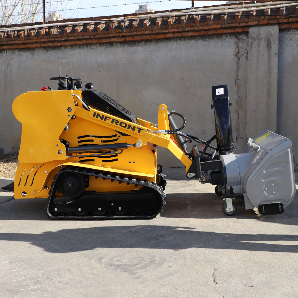 Small Mobile Skid Steer Loader Wheel Type Mini 500kg 700kg 850kg 950kg Skid Steer Loader