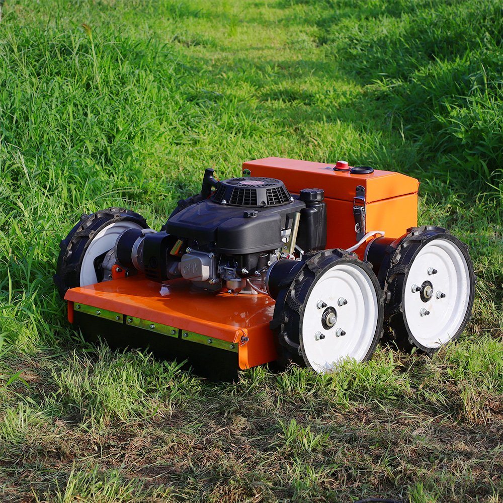 EPA Engine Gasoline Remote Control Lawn Mower and Robotic Lawn Mower for Agriculture Garden Use with CE