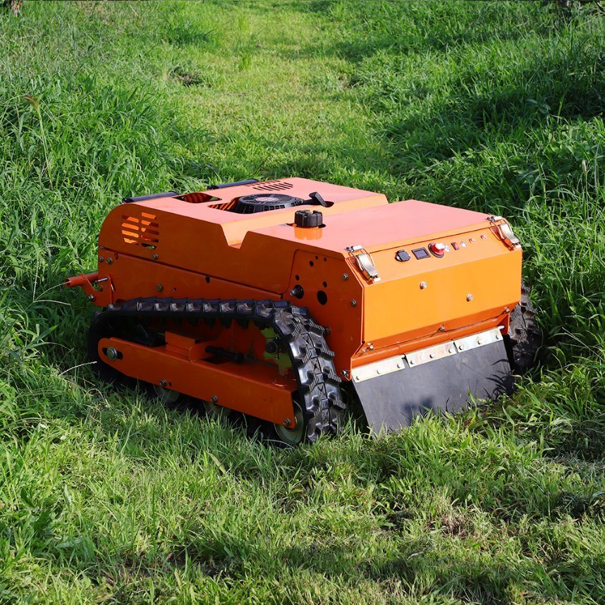 Self Propelled Remote Ride on Lawn Rotary Mower Mowers