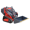 480 Kg Loading Weight Mini Wheel Loader Earth-Moving Machinery Skid Steer Loader