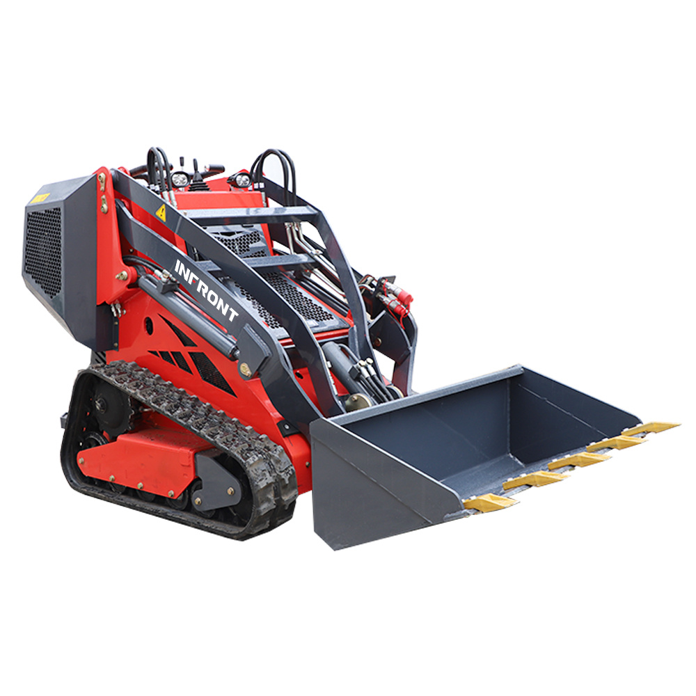 480 Kg Loading Weight Mini Wheel Loader Earth-Moving Machinery Skid Steer Loader