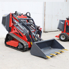 Grapple Bucket Skid Steer New CE EPA Engine Diesel Mini 1ton Cheap Mini Skid Steer Loader