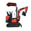 High Quality Multifunction 1 Ton 1.2 Ton Hydraulic Pilot Bagger Digger Mini Excavators for Sale