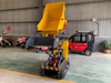 Electric Mini 1t 2t 2 Tonne Carrier Rubber 600kg 800 Kg Tracked Truck Oil Palm Mini Dumper for Farm