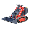 Small Skid Steer Loader Sk650 300kg 23HP Customized Tracked Front End Mini Skid Steer Loader