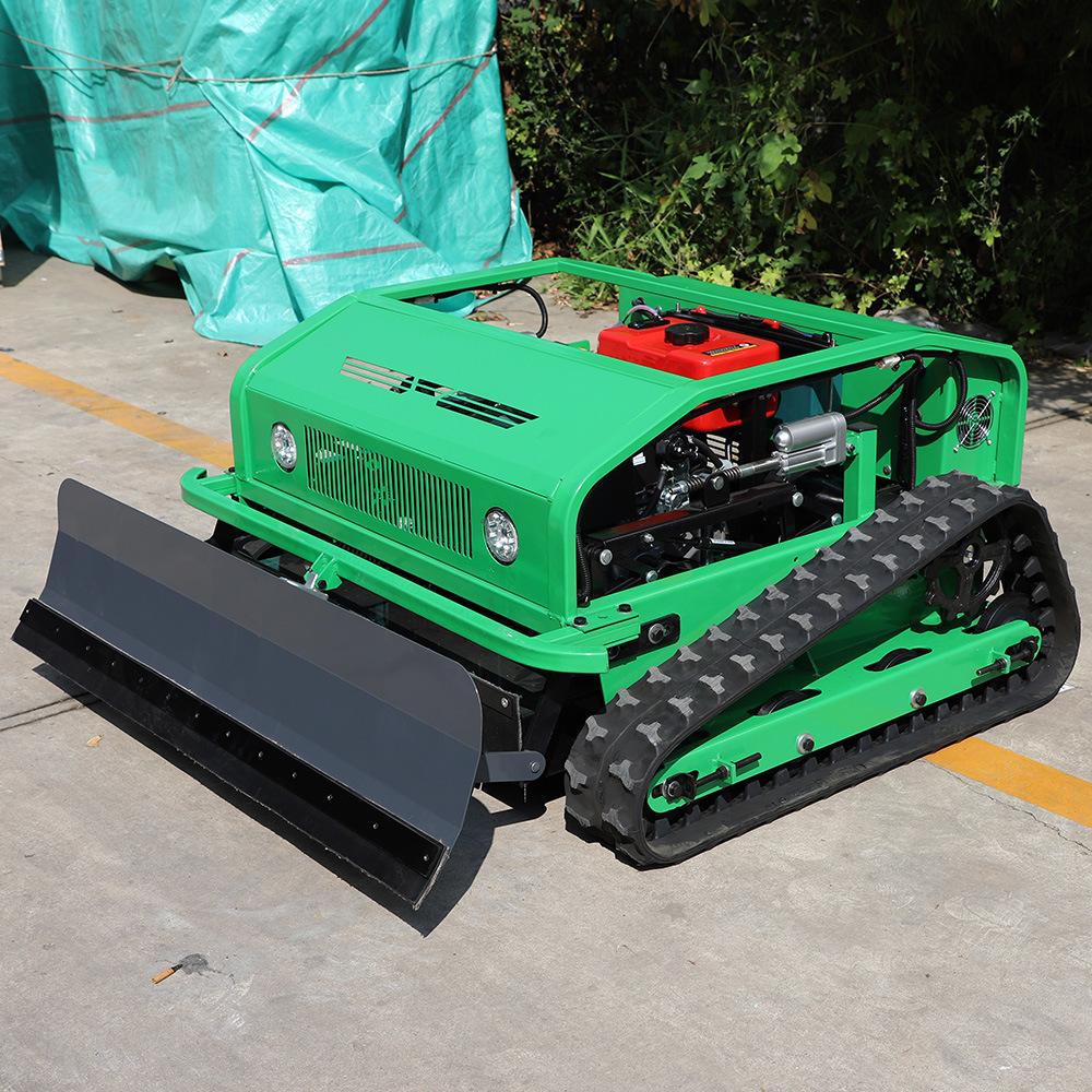 Agricultural Forestry Robotic Crawler Gasoline Remote Control Crawler Lawn Mower