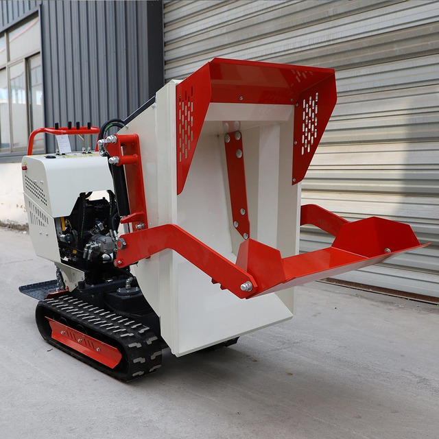 500kgs EPA Small Track Dumper Euro V Engine Garden Hydraulic Mini Dumper for Sale