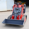 China Brand New Agricultural Construction Machines Compact Mini Skid Steer Loader with Track for Sale