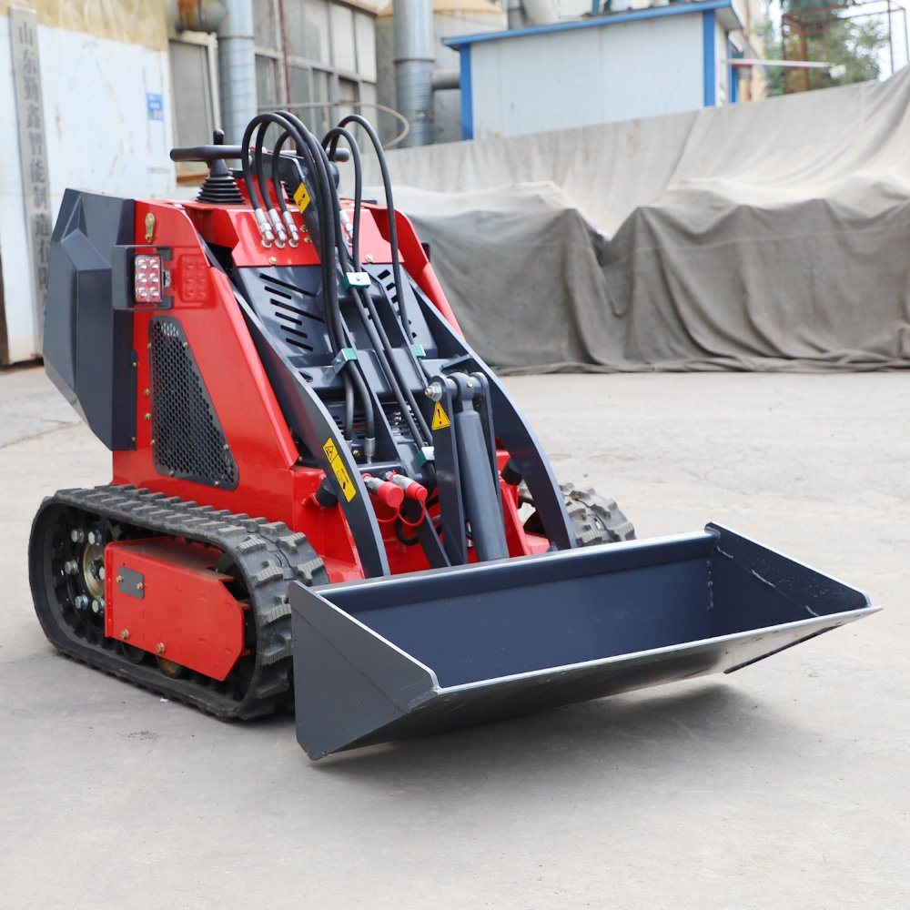 Chinese Cheap EPA Engine Skidsteer Diesel Wheel Crawler Mini Track Skid Steer Loader with CE