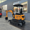 EPA Mini Excavator 1.5 Ton 1.8 Ton Mini Bagger 1000kg Mini Digger with Thumb Bucket