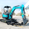 Cheapest Private Mini Excavator 2 Ton 3 Ton Mini Bagger Digger Machine 3.5 Ton Excavator For Sale