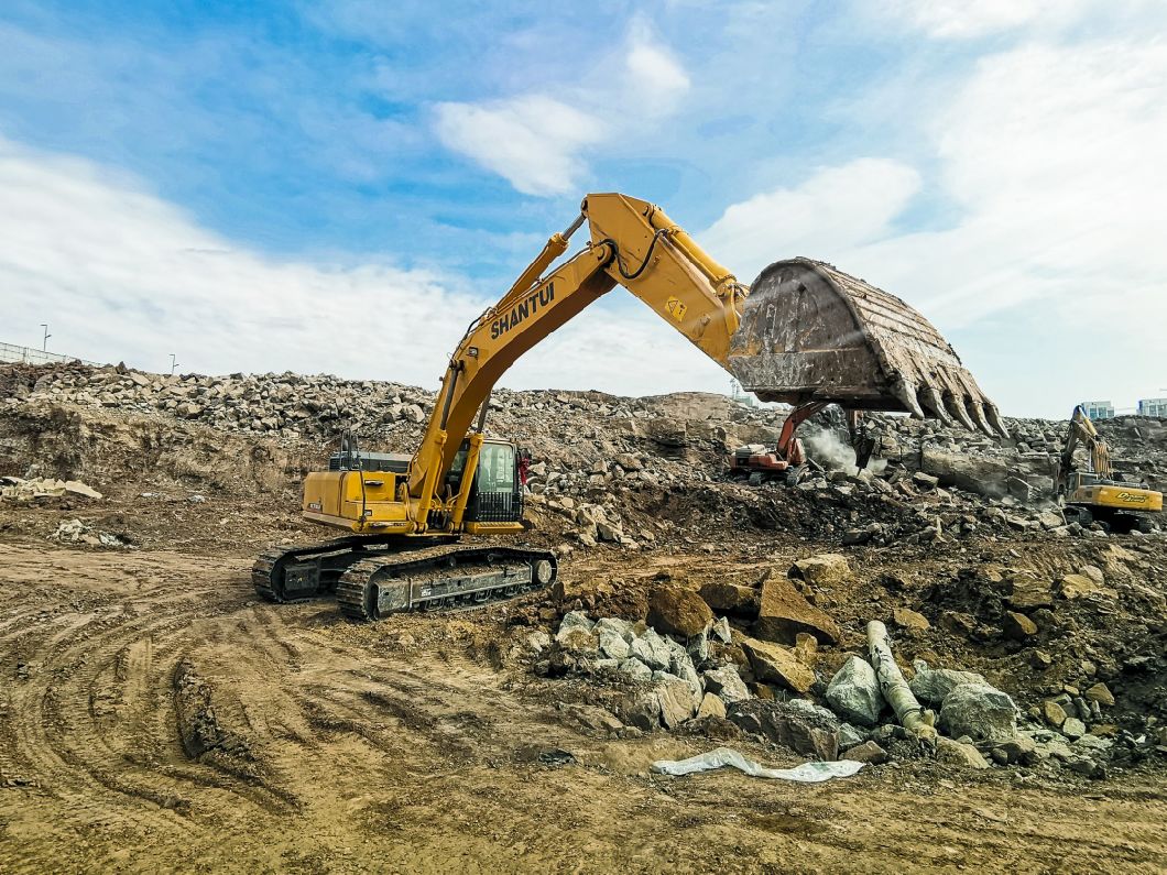 50 Tons of Heavy Large-Scale Projects Dedicated Hydraulic Crawler Excavator