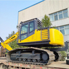 Factory Straight Hair 15 Tons of Medium Excavator for Construction
