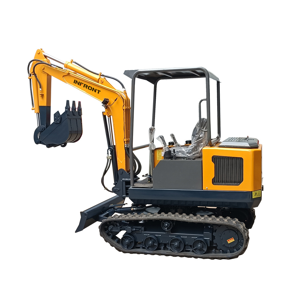 1.8ton Small Digger Hydraulic Kubota 3-Cylindrig Motor 2ton Mini Excavator for Garden