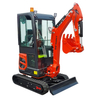 Hot Sale China 1.8 Ton Cheap Koop Engine Mini Cabin Excavator Digger with Quick Hitch/Hydraulic/Crawler/CE/Diesel Gasoline/