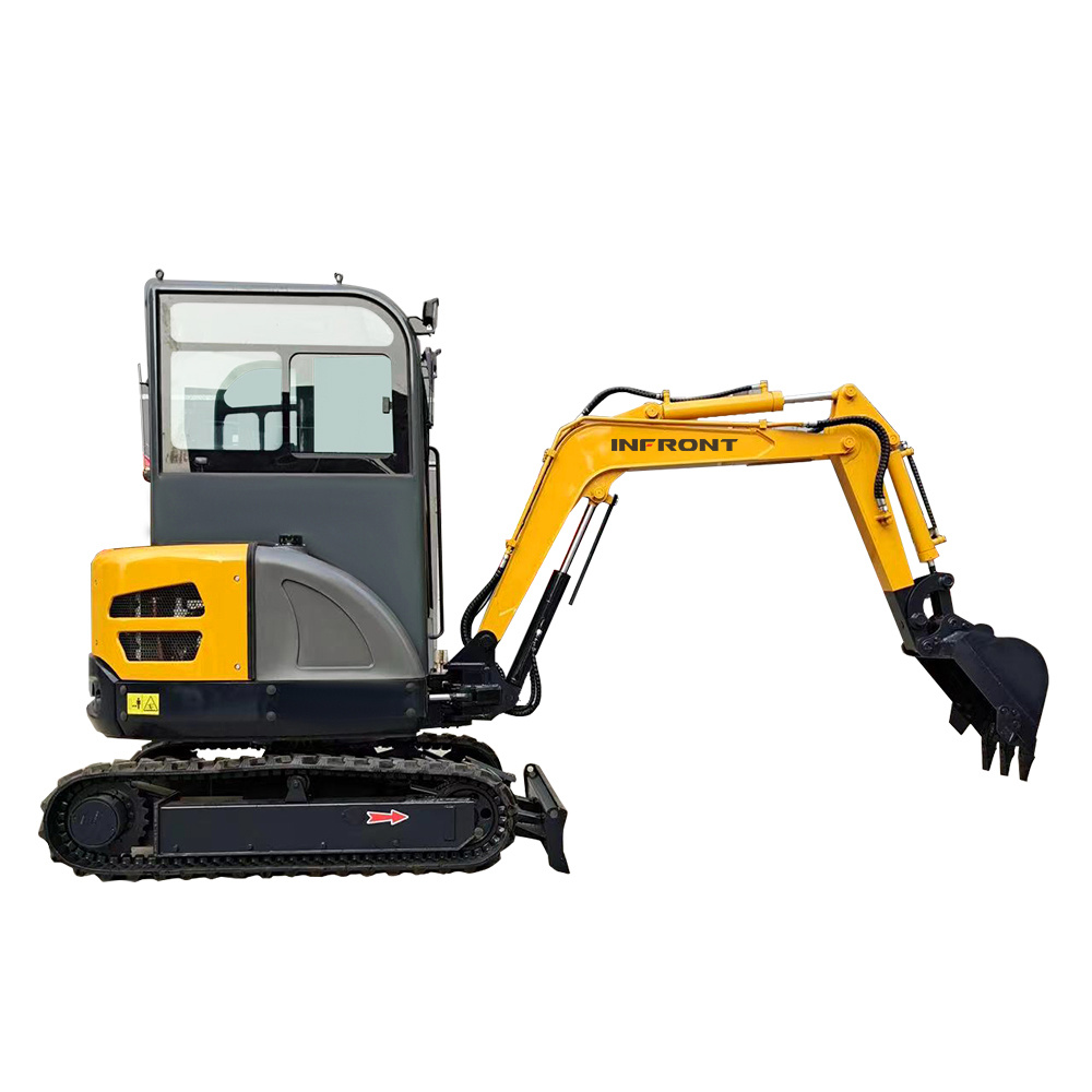 1.8 Ton Mini Hydraulic Crawler Excavator with 0.045 Cbm Bucket Witrh Cabin