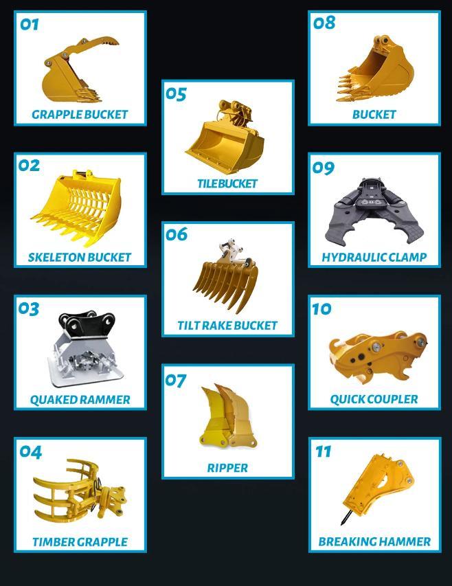 Shantui Factory Supply 24.5 Tons Hydraulic Crawler Excavator for Wholesale Price