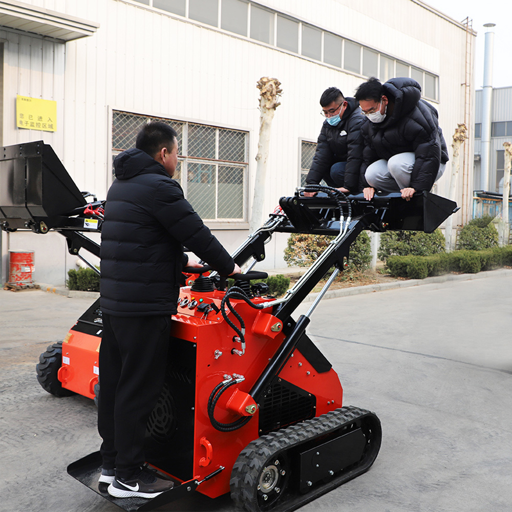 Earth-Moving Machinery Mini Skid Steer Loader Telescopic Crawler Mini Skid Steer Loader High Efficiency Mini Skid Steer Loader