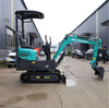 Chinese Manufacturers Excavator Mini 1.8 Ton Mini Excavator Prices with CE EPA Bagger for Sale