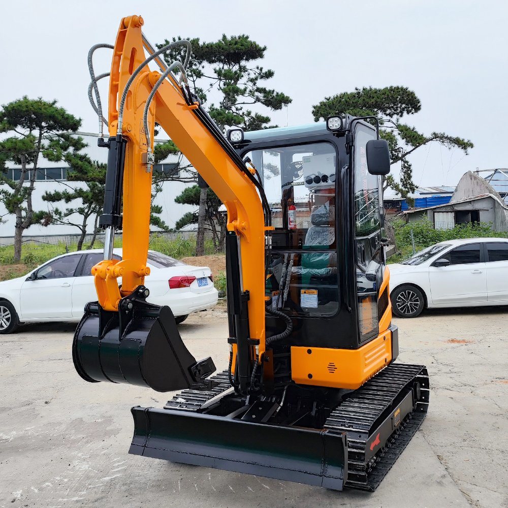 Factory Supply 0.8 1.2 1.5 2 Tons Digging Machine Mini Size Crawler Drive Digger High Quality Excavators