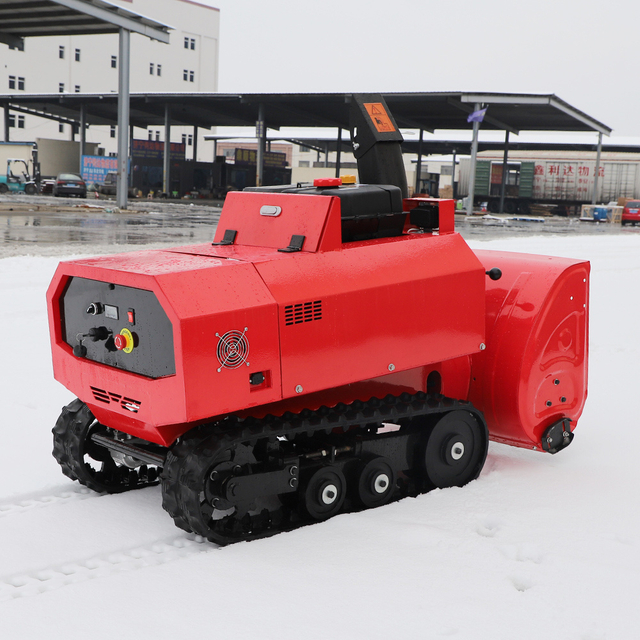 Free Shipping! ! ! Remote Control Snow Blower Riding Snow Blower Cordless Snow Shovel Blower for Courtyard or Factory