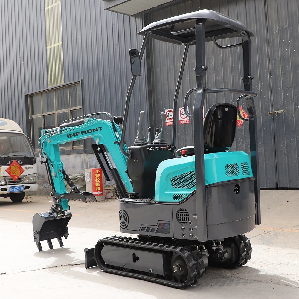 Hot Sale 1 Ton Small Crawler Digger Excavator Yfe10 Mini Excavator Price for Sale