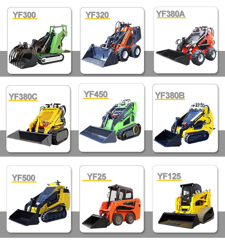 China Factory Direct Supply Mini Skid Steer Loaders for Departs