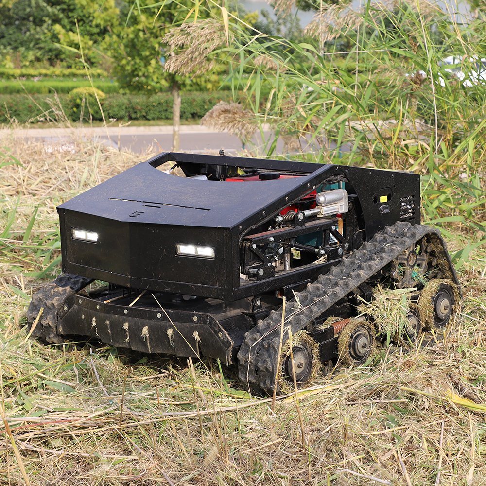 Robot Mini Cheap Cutting Grass Machine Remote Control Lawn Mower with Snow Shovel